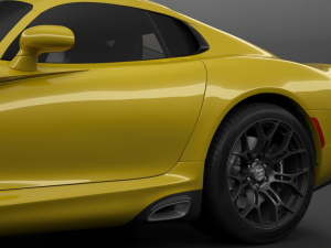 dodge viper srt 3D Model