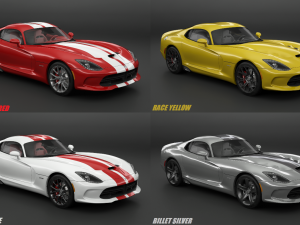 dodge viper srt 3D Model