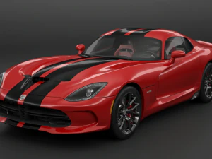 dodge viper gts 3D Model