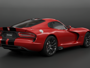 dodge viper gts 3D-Modell