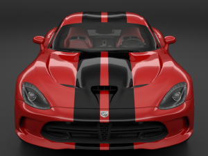 dodge viper gts 3D-Modell
