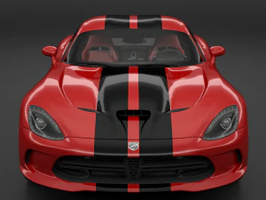 dodge viper gts 3D Model