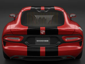 dodge viper gts 3D Model