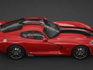 dodge viper gts 3D-Modell