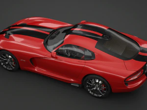 dodge viper gts 3D Model