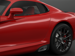 dodge viper gts 3D-Modell
