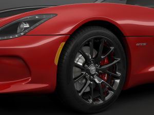 dodge viper gts 3D-Modell