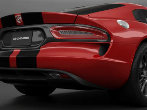 dodge viper gts 3D Model