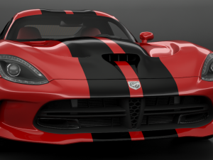 dodge viper gts 3D-Modell