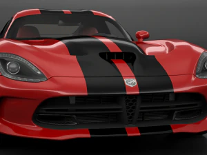 dodge viper gts 3D Model