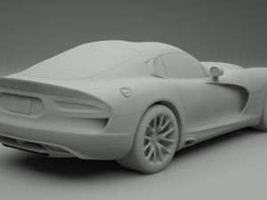 dodge viper gts 3D-Modell