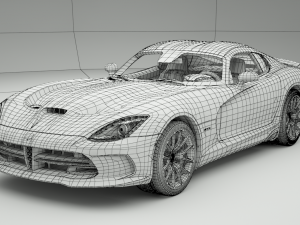 dodge viper gts 3D-Modell