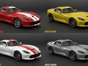 dodge viper gts 3D Model