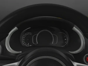 dodge viper srt hq interior 3D Model