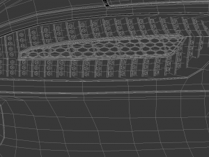 dodge viper srt hq interior 3D Model