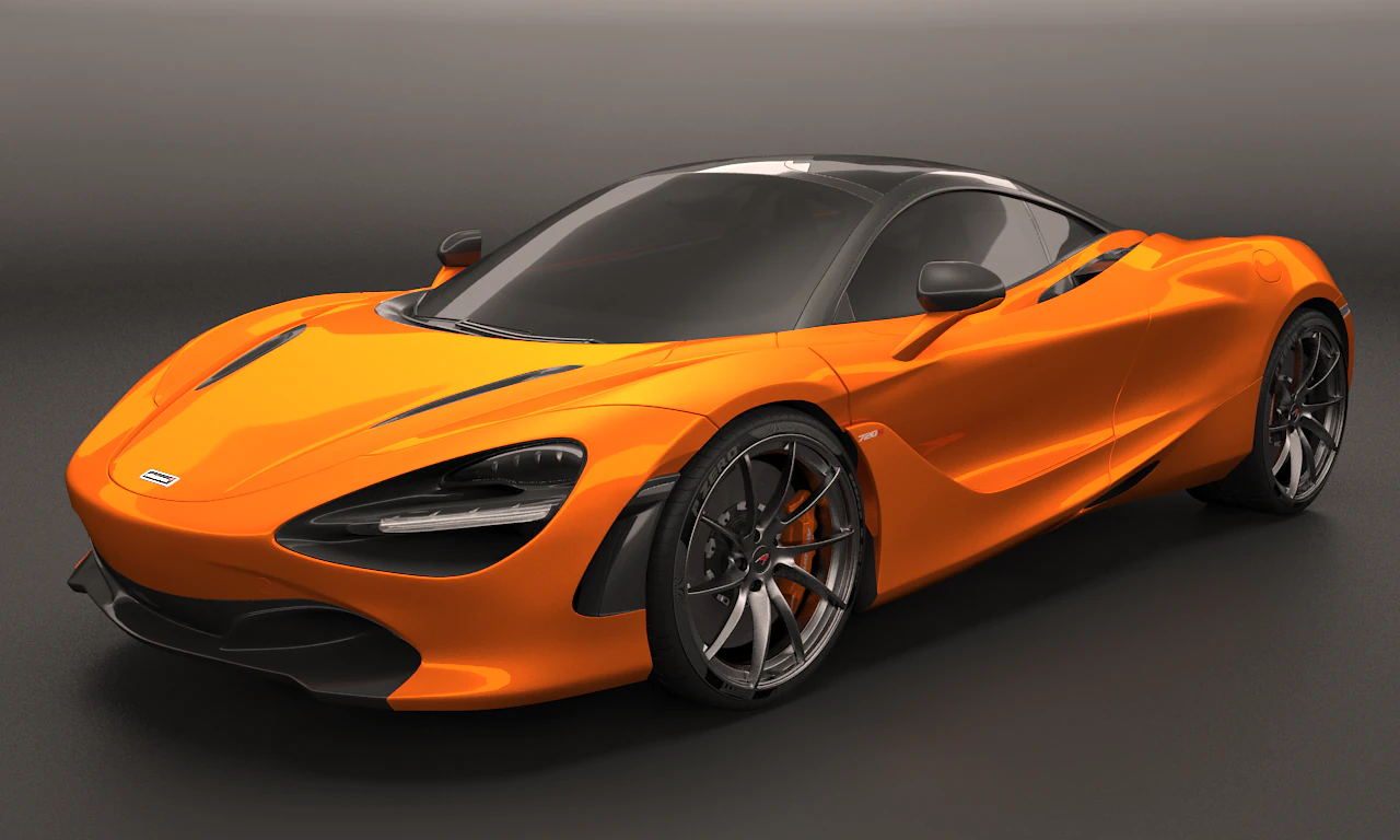 mclaren 720s 3D Model .c4d .max .obj .3ds .fbx .stl .blend 
