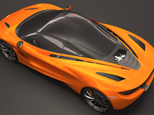 mclaren 720s Model 3D