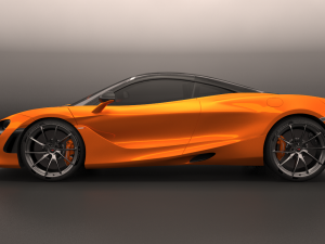 mclaren 720s Model 3D