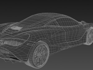 mclaren 720s Model 3D