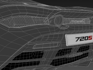 mclaren 720s Model 3D