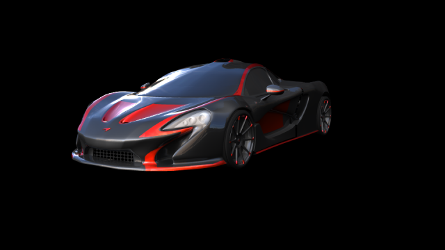 mclaren p1 Modello 3D .c4d .max .obj .3ds .fbx .stl .blend 