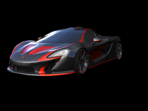 mclaren p1 3D-Modell