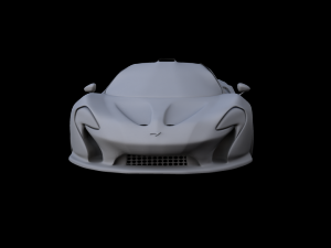 mclaren p1 Modello 3D