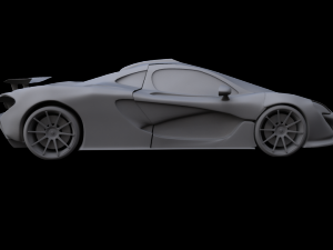 mclaren p1 Modello 3D