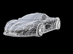mclaren p1 Modello 3D