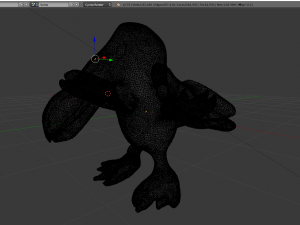 green bird 3D Model