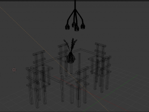 dinner tabble bundle 3D Model