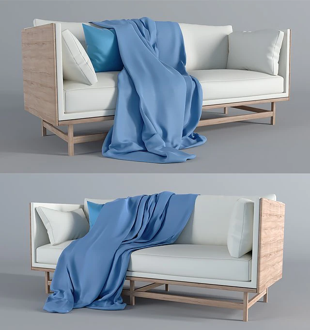 sofa 3D Model .c4d .max .obj .3ds .fbx .stl .blend 