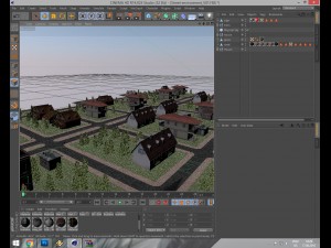 street scene 3D Model