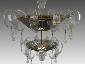 chandelier sylcom 1386 3D Model