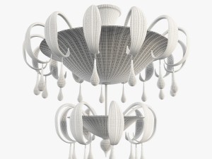 chandelier sylcom 1386 3D Model