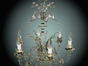 classic chandelier 3Dモデル