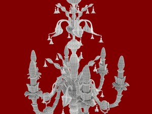 classic chandelier 3Dモデル