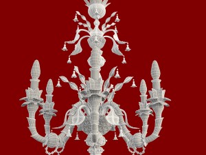classic chandelier 3Dモデル
