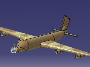 aeroplane Model do druku 3D