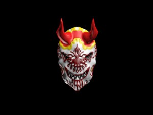 demonic mask 3D मॉडल