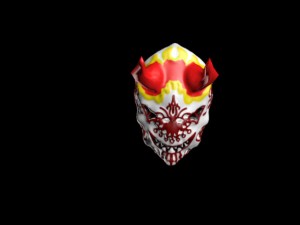 demonic mask Modelo 3D