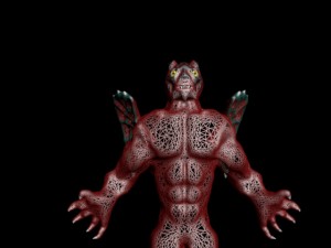 flying demon 3D Model