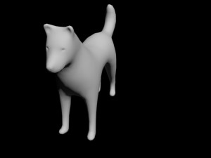 dog Model 3D