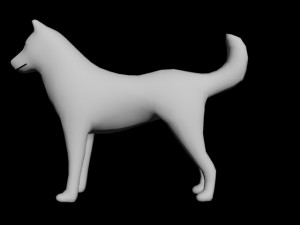 dog Model 3D