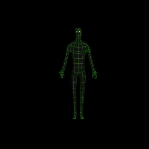 shadow man 3D मॉडल .c4d .max .obj .3ds .fbx .stl .blend 