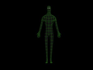 shadow man 3Dモデル