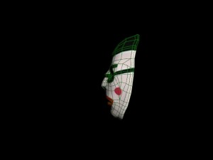 mask of mim Model 3D