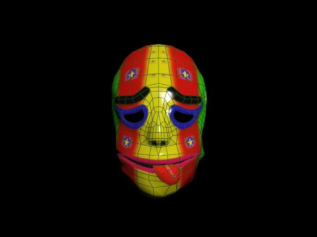 mask of fun 3D Model .c4d .max .obj .3ds .fbx .stl .blend
