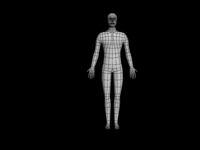 man 3D Model .c4d .max .obj .3ds .fbx .stl .blend
