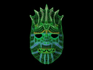 mask of shaman 3Dモデル